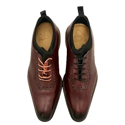 Scarpe di Maremma Stringata Artigianale Viola*Uomo Stringate