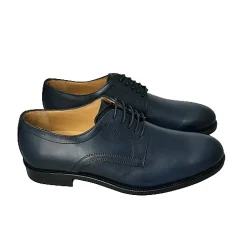 Scarpe di Maremma Stringata Blu Liscia*Uomo Stringate