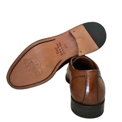 Scarpe di Maremma Stringata Cuoio Scuro Con Spunterbo*Uomo Stringate