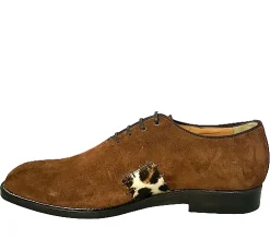 Scarpe di Maremma Stringata Fatta A Mano Con Toppe Linea Luxury*Uomo Stringate