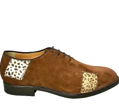 Scarpe di Maremma Stringata Fatta A Mano Con Toppe Linea Luxury*Uomo Stringate