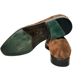 Scarpe di Maremma Stringata Fatta A Mano Con Toppe Linea Luxury*Uomo Stringate