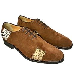 Scarpe di Maremma Stringata Fatta A Mano Con Toppe Linea Luxury*Uomo Stringate