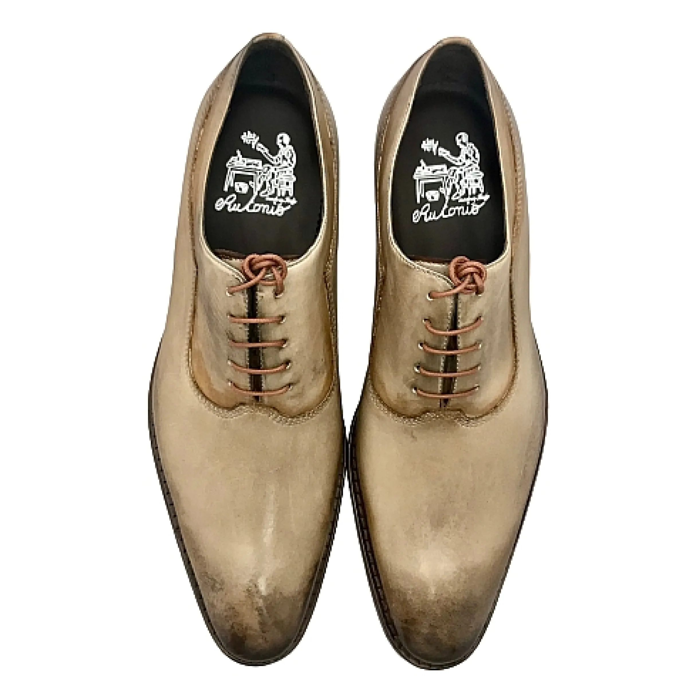 Scarpe di Maremma Stringata Fatta A Mano Marrone Luxury Collection*Uomo Stringate