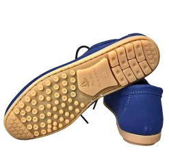 Scarpe di Maremma Stringata Fatta A Mano Positano Blu*Donna Scarpe Stringate