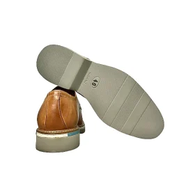 Scarpe di Maremma Stringata In Pelle Cuoio*Uomo Stringate