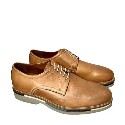 Scarpe di Maremma Stringata In Pelle Cuoio*Uomo Stringate