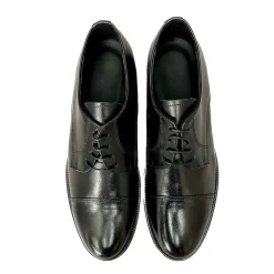 Scarpe di Maremma Stringata Nera Con Spunterbo Cucita Blake*Uomo Stringate