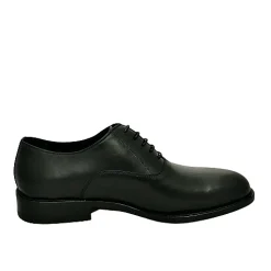 Scarpe di Maremma Stringata Nera Liscia*Uomo Stringate