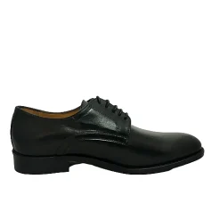 Scarpe di Maremma Stringata Nera Liscia*Uomo Stringate