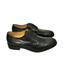 Scarpe di Maremma Stringata Nera Liscia*Uomo Stringate
