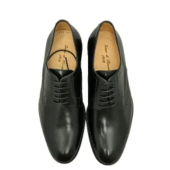 Scarpe di Maremma Stringata Nera Liscia*Uomo Stringate