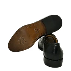 Scarpe di Maremma Stringata Nera Liscia*Uomo Stringate