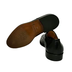 Scarpe di Maremma Stringata Nera Liscia Abrasivata*Uomo Stringate