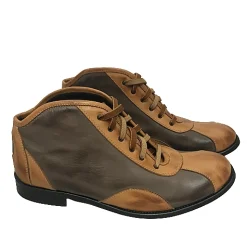 Scarpe di Maremma Tazio In Pelle Cuoio E Marrone*Uomo Stivaletti