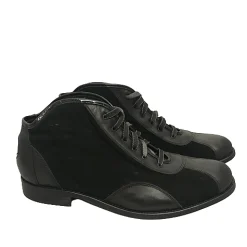 Scarpe di Maremma Tazio In Pelle E Camoscio Nero*Uomo Stivaletti
