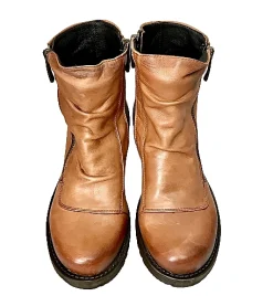 Scarpe di Maremma Tronchetto Con Doppia Cerniera Cuoio*Donna Tronchetti