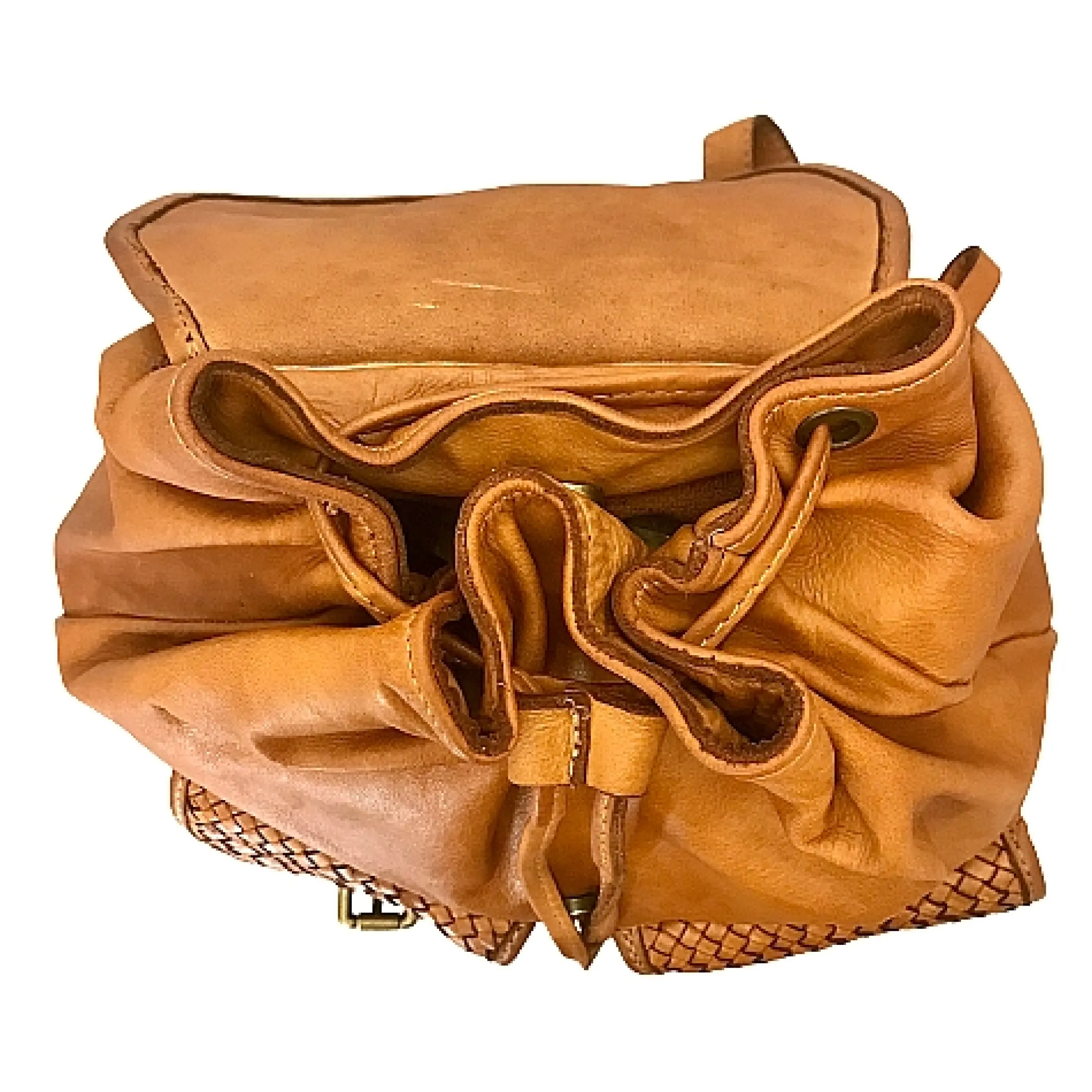 Scarpe di Maremma Zaino Artigianale Con Patte Intrecciate*Donna Zaini