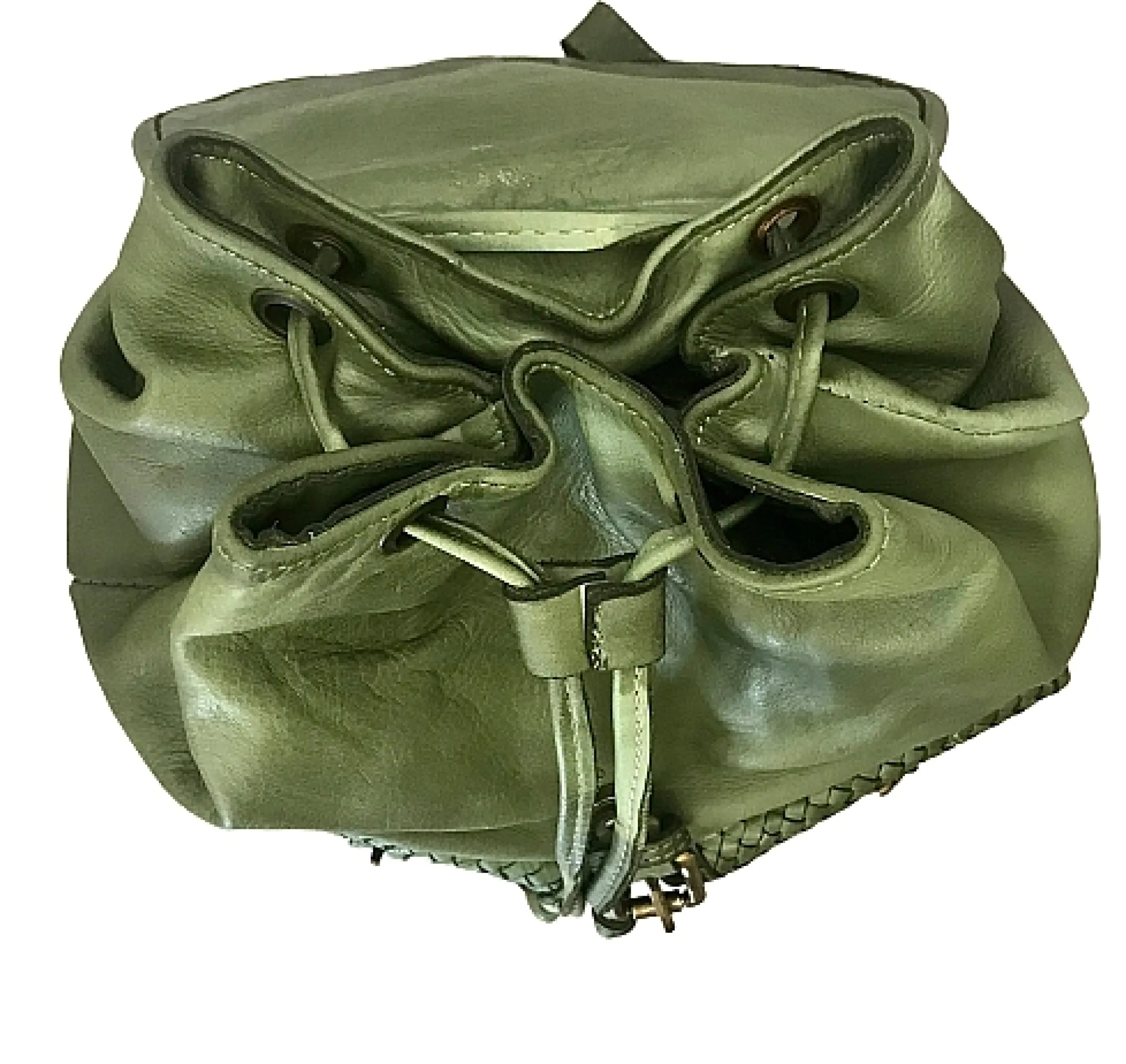 Scarpe di Maremma Zaino Artigianale Con Patte Intrecciate*Donna Zaini