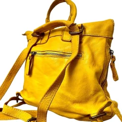 Scarpe di Maremma Zaino Artigianale In Pelle Lavata*Donna Zaini