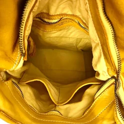 Scarpe di Maremma Zaino Artigianale In Pelle Lavata Ed Intrecciata*Donna Zaini